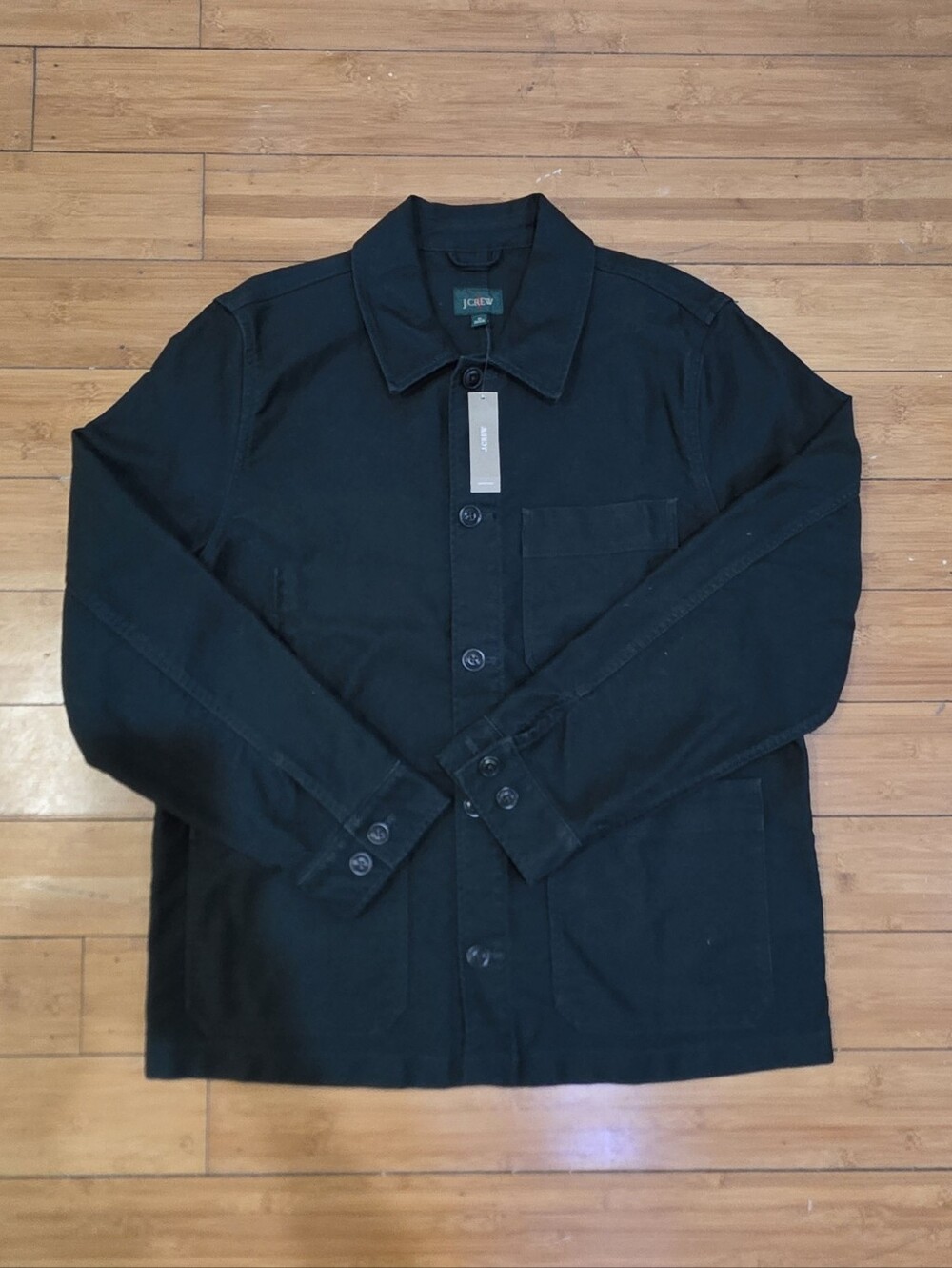 J. Crew Forest Green Button-Up Jacket